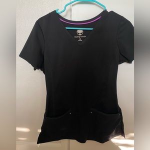 HEALING HANDS SCRUB TOP